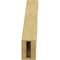 Ekena Millwork 3-inch W x 14-inch D x 14-inch H Baker Rough Cedar Woodgrain TimberThane Knee Brace, Primed BRCUR03X14X14BKRRCPR - alternate 6